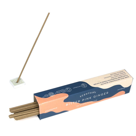 Scentsual Incense (Incense Sticks + Holder)