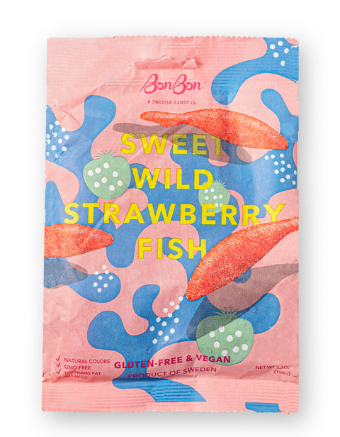 Sweet Wild Strawberry Fish - 5.2oz (150g)