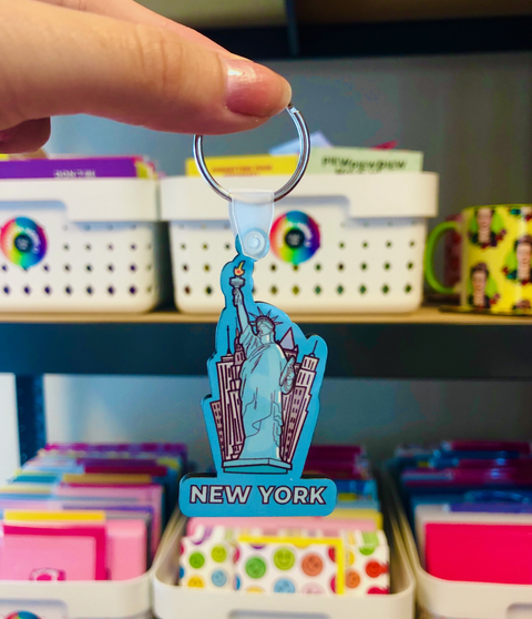 New York Keychain - Statue of Liberty