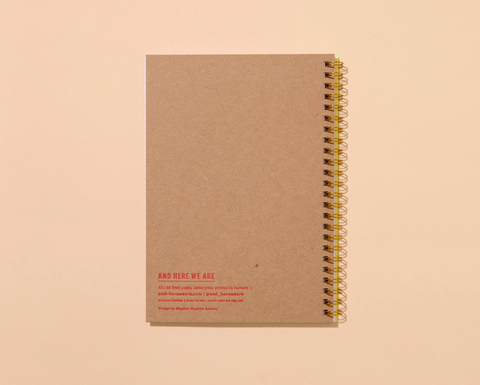 Olives Letterpress Spiral Notebook