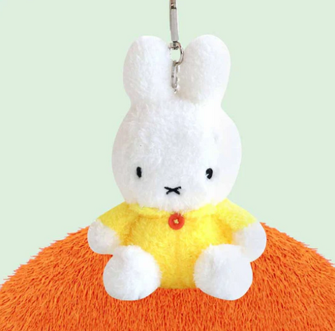 Miffy Sitting Keychain - Yellow