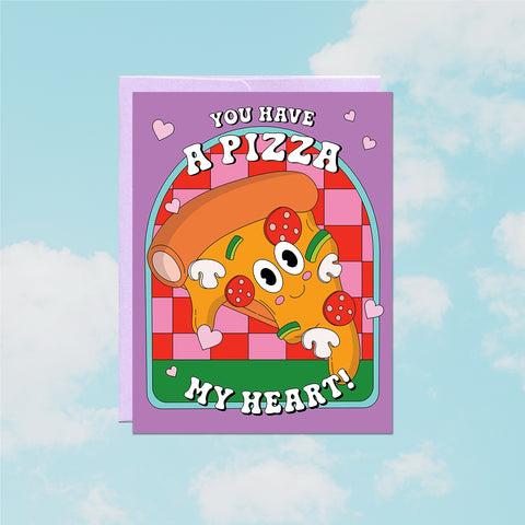 Party Mountain | Pizza My Heart Card