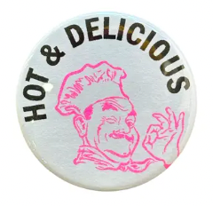 Hot & Delicious Button