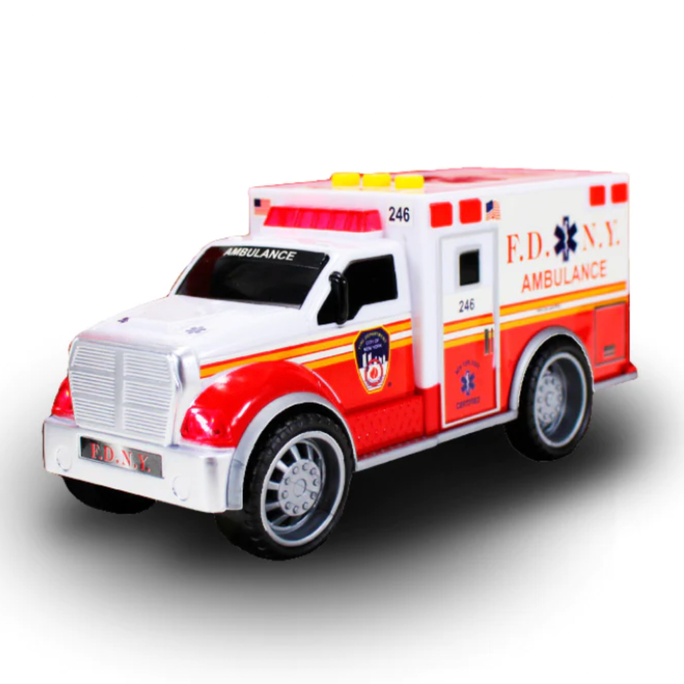 FDNY Ambulance With Lights Sounds