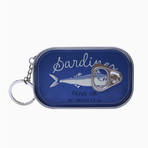 Sardine Tin Keychain